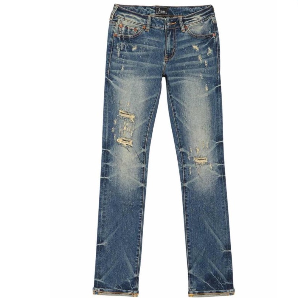Remix by Rock Revival Cuffed Straight Leg Jeans